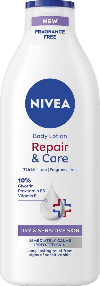 Nivea Loțiune de corp pentru piele uscată și sensibilă Repair & Care (Body Lotion) 400 ml