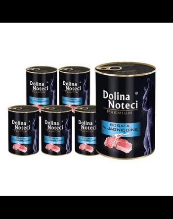 DOLINA NOTECI Premium Hrana pisici adulte, bogata in miel 12x400 g