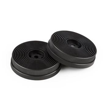 Klarstein Filtru de carbon activ pentru hotele de aspirație, 2 moduri de recirculare a filtrelor, Ø18 cm