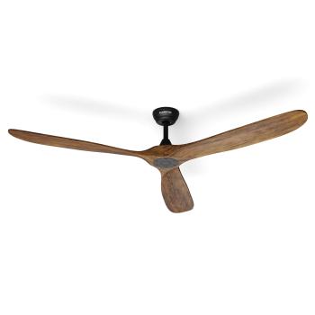 Klarstein Ventilator de tavan Bahama Breeze Smart, palete rotor din lemn masiv, telecomandă + control prin aplicație