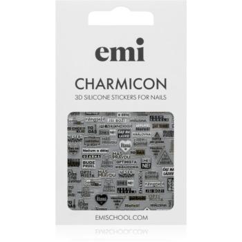 emi Charmicon Czech 3 folii autocolante pentru unghii 3D 1 buc