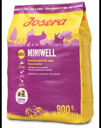 JOSERA Dog Miniwell hrana uscata caini adulti talie mica 900g