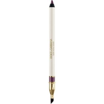 Dolce&Gabbana Sleek Kohl Glider eyeliner khol cu pensula culoare 05 Vibrant Plum - Red Toned Purple 1.2 g