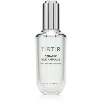 TIRTIR Ceramic Milk Ampoule ser facial hidratant pentru o piele mai luminoasa 40 ml