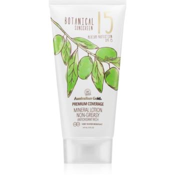 Australian Gold Botanical cremă protectoare protectie solara SPF 15 147 ml