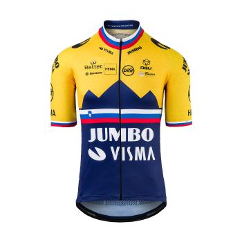 
                         Tricou de ciclism cu mânecă scurtă - JUMBO-VISMA 2021 
                