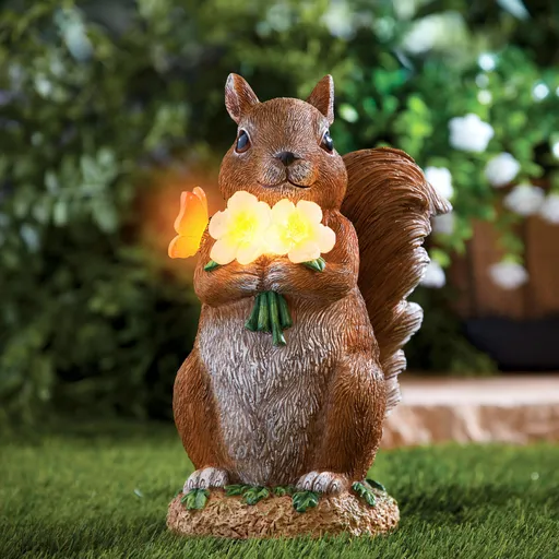 Decorațiune solară veveriță