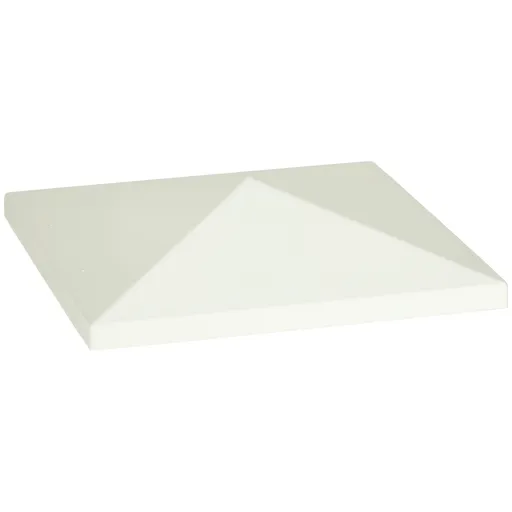 Outsunny 3 x 3 m Ersatzplane pentru pavilion, pânză pentru pavilion de grădină, cu găuri de drenaj, protecție UPF30+, Gri deschis | Aosom Romania