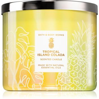 Bath & Body Works Tropical Island Colada lumânare parfumată 411 g