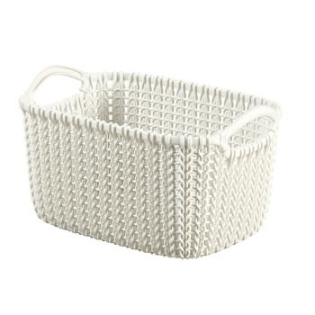 Coșuleț Curver 03675-X64 Knit XS 3 l,  crem