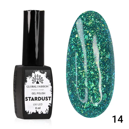 Stardust gel de lustruit 8 ml 14