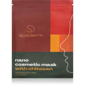 Spaderm Nano Cosmetic Mask with Chitosan Masca regeneratoare 1 buc