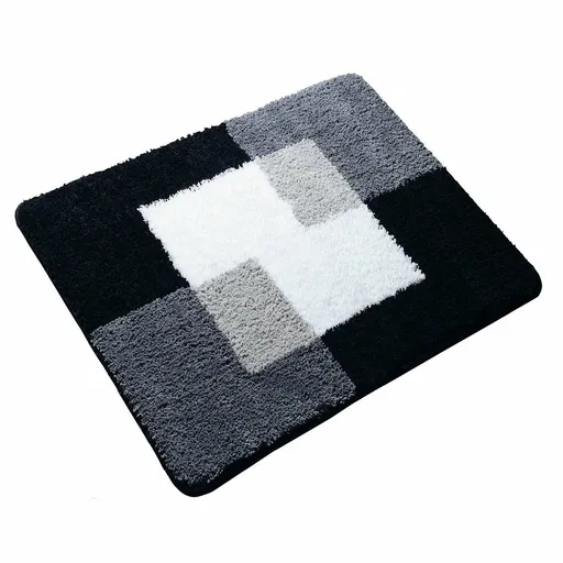 RIDDER 7103807 Coins covoraș de baie cuantiderapant 55 x 50 cm, gri