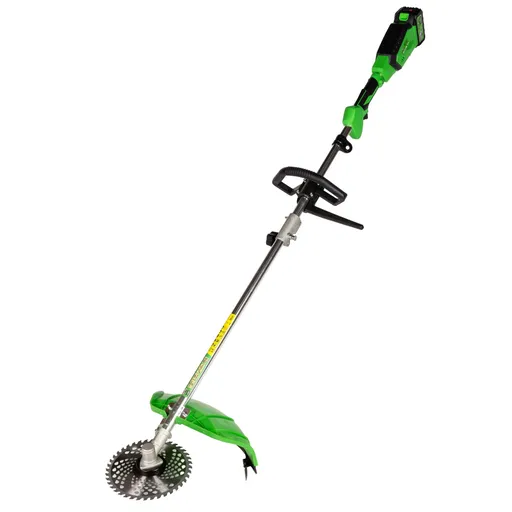 Motocoasa (Trimmer) Electric Micul Fermier MF-MX1010, 20V, 2 Acumulatori 4Ah, Maner Simplu, Motor fara Perii