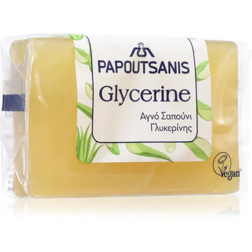 PAPOUTSANIS Glycerine Green săpun solid pentru corp 125 g