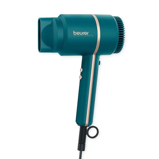 Uscator de par Beurer HC 35 Ocean, 2000 W, Ionizare, 3 setari de temperatura, 3 viteze, Aer rece, Turquaz