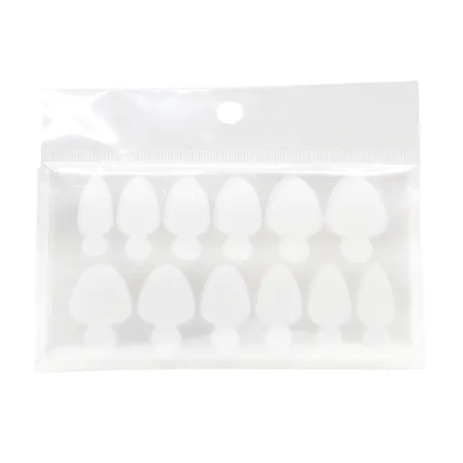 Sablon din silicon pentru tipsuri reutilizabile forma B, 10 buc.