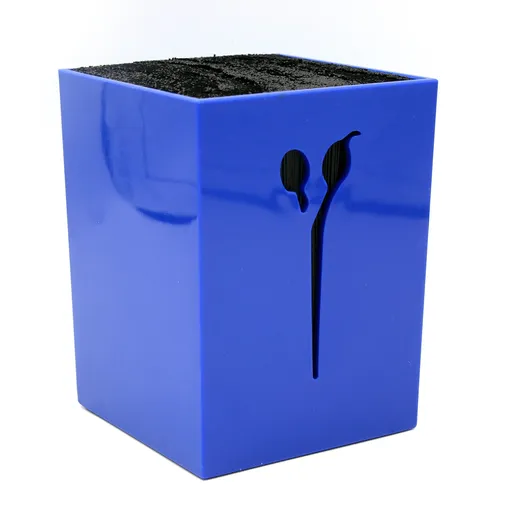 Suport Foarfece, Albastru