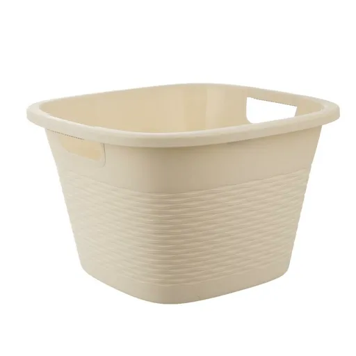 Chiuvetă pătrată cu mânere Orion LOOP 16,8 l, bej, bej