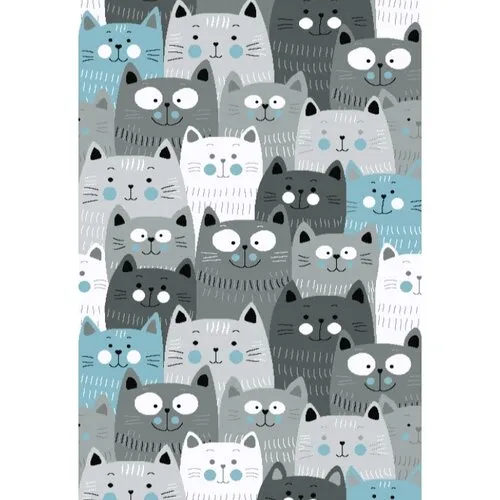 Covor pentru copii Kiddo 1079 albastru, 120 x 170cm, 120 x 170 cm