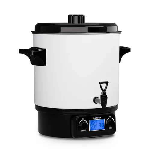 Klarstein Biggie Digital, oală sub presiune electrică, 27 litri, 1800 W, oțel inoxidabil