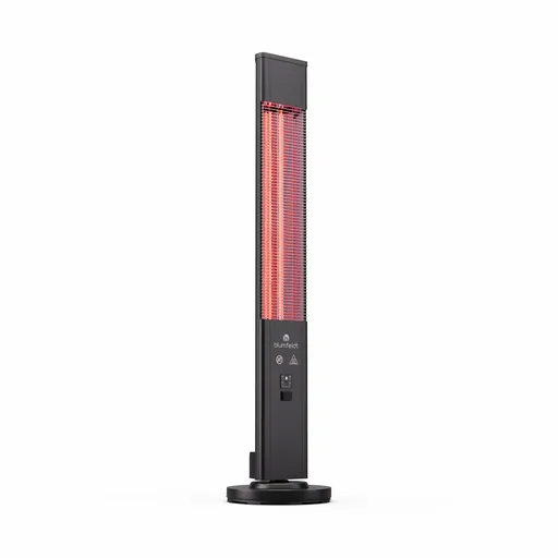 Blumfeldt Heat Guru Plus 3000, încălzitor radiant pentru exterior și interior, 3000 W, 3 niveluri de încălzire, telecomandă