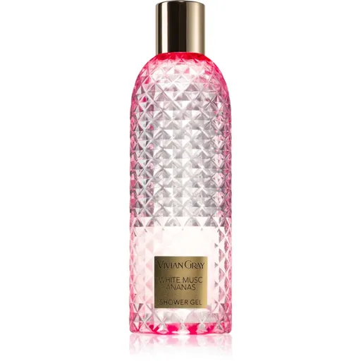 Vivian Gray Gemstone White Musc & Ananas gel de dus racoritor 300 ml