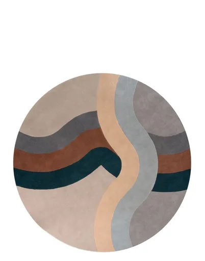 Covor RUG diametru 250 cm, diferite variante - Kartell Culoare: Varianta 1