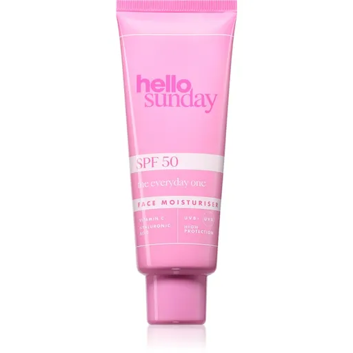 hello sunday the everyday one SPF 50 cremă hidratantă faciale SPF 50 75 ml