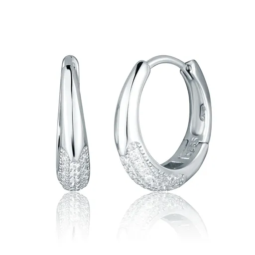 JVD Cercei rotunzi moderni cu zircon SVLE2822XH2BI00