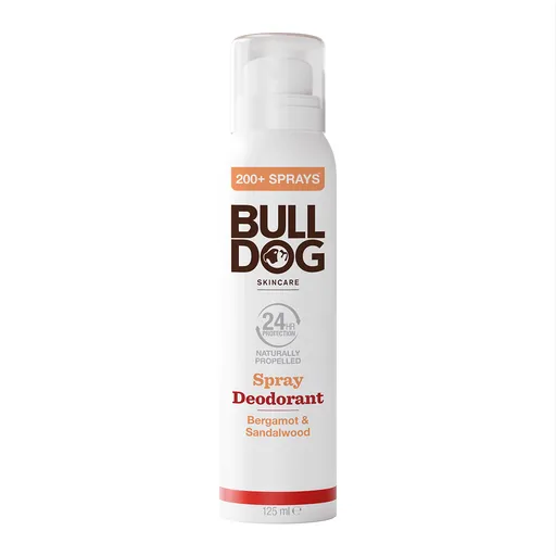 Bulldog Deodorant spray Bergamot & Sandalwood (Deodorant Spray) 125 ml