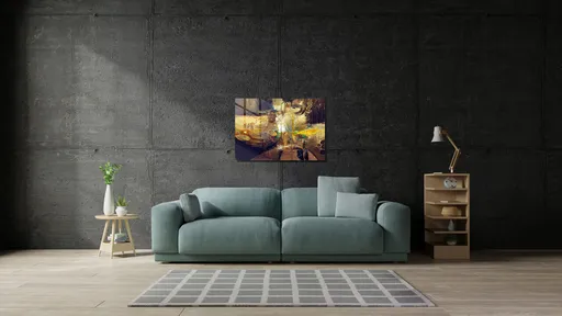 Tablou decorativ, 1112, 70 x 100 cm, Multicolor