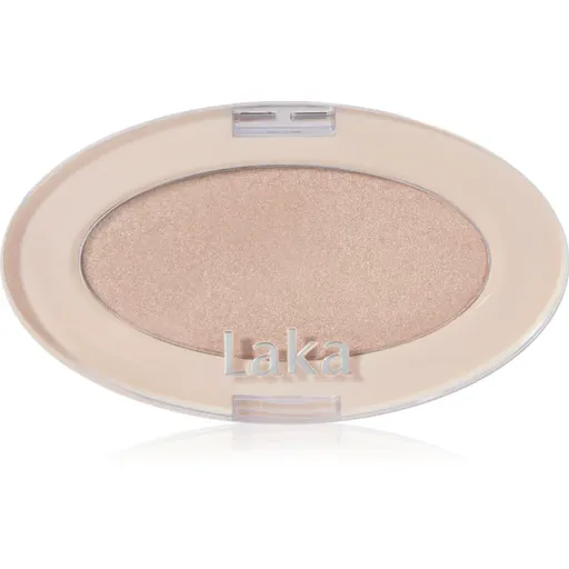 Laka Dreambeam Highlighter Pudra compacta ce ofera luminozitate culoare 02 Pink Beam 3.7 g