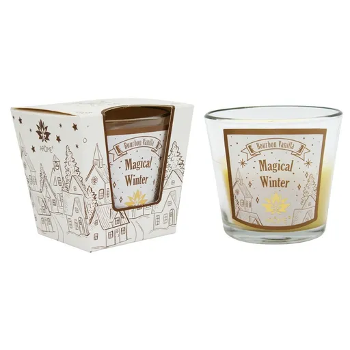 Lumânare parfumată în sticlă Arome Vanilie, 120 g