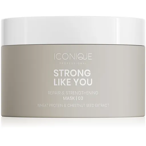 ICONIQUE Professional Mască pentru păr deteriorat Strong Like You (Repair & Strengthening Mask) 200 ml