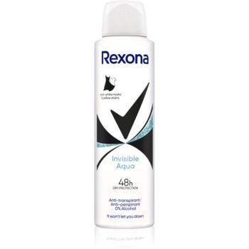 Rexona Invisible Aqua spray anti-perspirant 150 ml