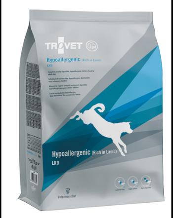 TROVET Hypoallergenic LRD Lamb hrana pentru caini cu miel 3 kg
