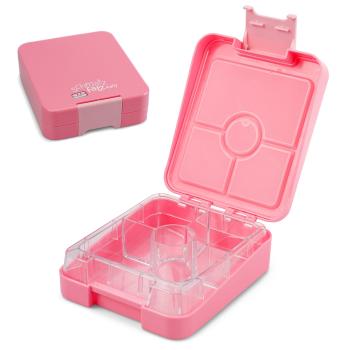 Klarstein schmatzfatz easy, caserolă pentru gustare, 4 compartimente, 18 × 15 × 5 cm 