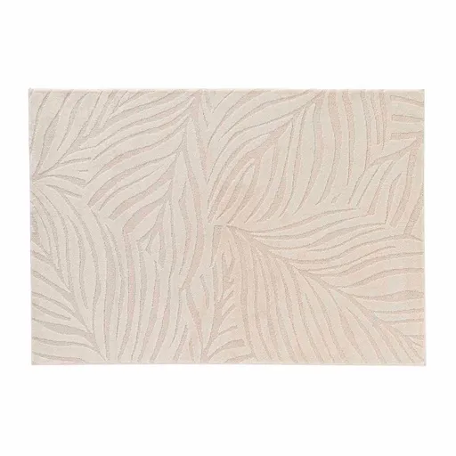 Covor dreptunghiular cu motiv de frunze de palmier