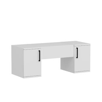 Masă cosmetică Mercan White, alb