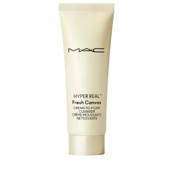 MAC Cosmetics Spumă cremoasă de curățare Hyper Real Fresh Canvas (Cream To Foam Cleanser) 30 ml