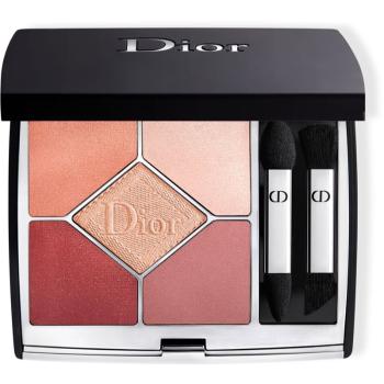 DIOR Diorshow 5 Couleurs Couture Velvet Limited Edition paletă cu farduri de ochi culoare 729 Rosa Mutabilis 7 g