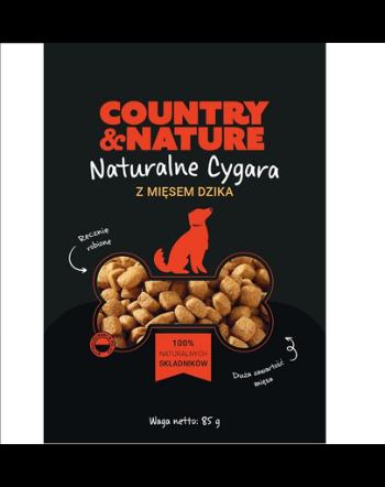 COUNTRY&amp;NATURE recompense pentru caini 20x85 g cu mistret