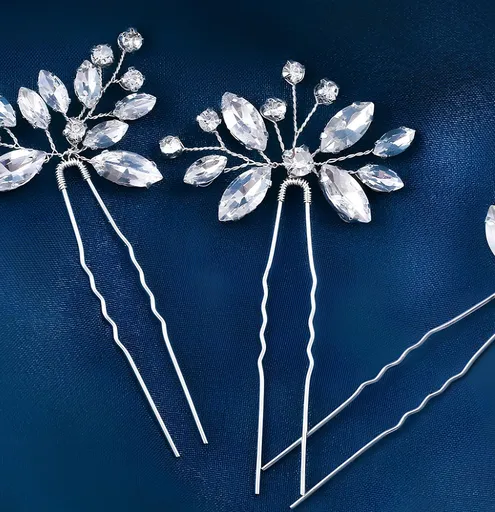 Ace de Par Mireasa cu Cristale, Set 3 - 27588007