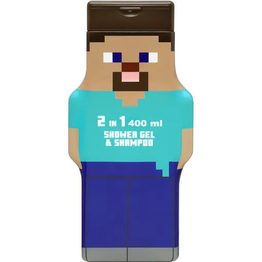 Minecraft Shower Gel & Shampoo gel de duș și șampon delicat pentru copii 400 ml