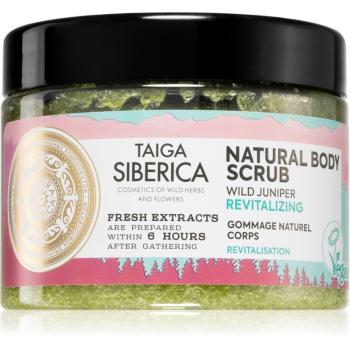 Natura Siberica Taiga Siberica Wild Juniper exfoliant pentru corp 300 ml