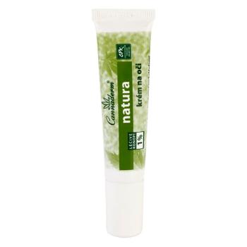 Cannaderm Natura Eye Cream Cremă pentru ochi suplimentară cu ulei de canepa 15 ml