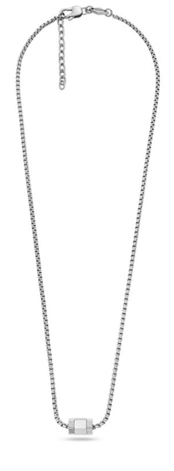 Fossil Colier din oțel pentru bărbați Icons JOF01002040