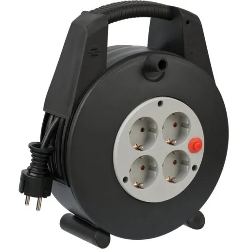 Prelungitor cu tambur Brennenstuhl Vario Line, 4 prize, 15m 1094200