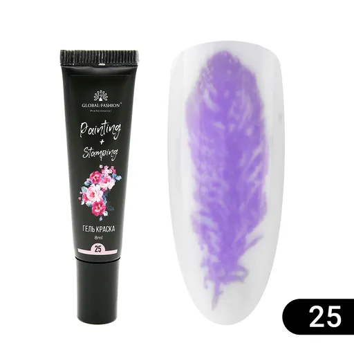 Gel Vopsea pentru Pictura Chinezeasca si stamping 8 ml, Painting Stamping 25, TPO Free